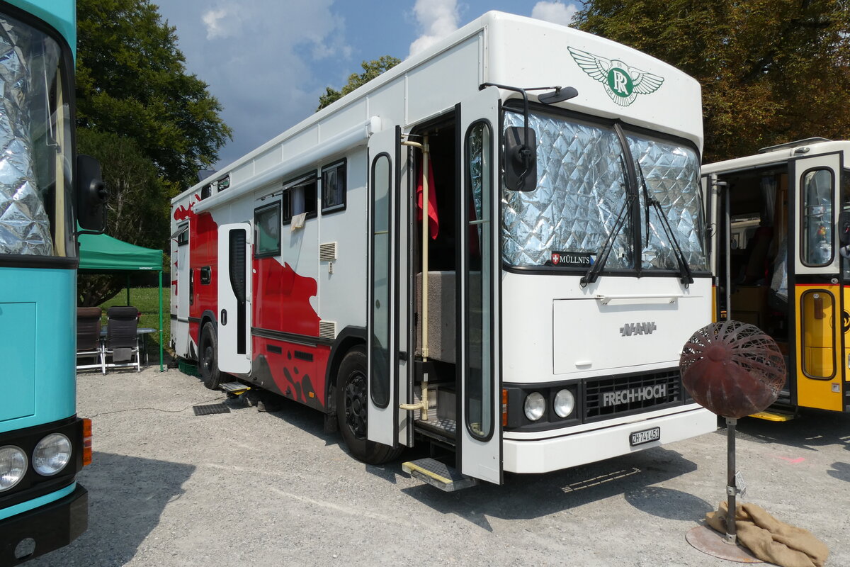 (278'984) - M�llner, Embrach - ZH 741'451 - NAW/FHS (ex Migros, Moosseedorf) am 16. August 2025 in Solothurn, Baseltor