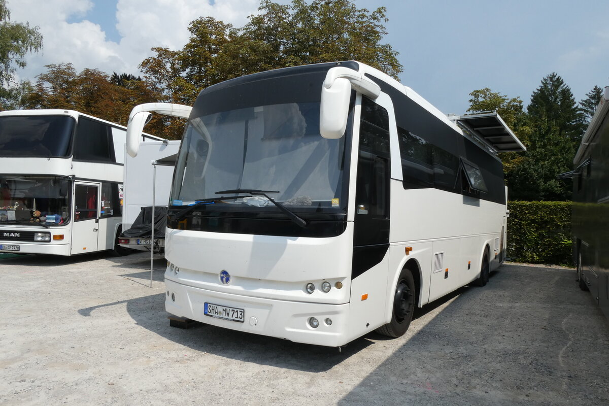 (278'986) - Aus Deutschland: Walter, Unterm�nkheim - SHA-MW 713 - Temsa am 16. August 2025 in Solothurn, Baseltor 