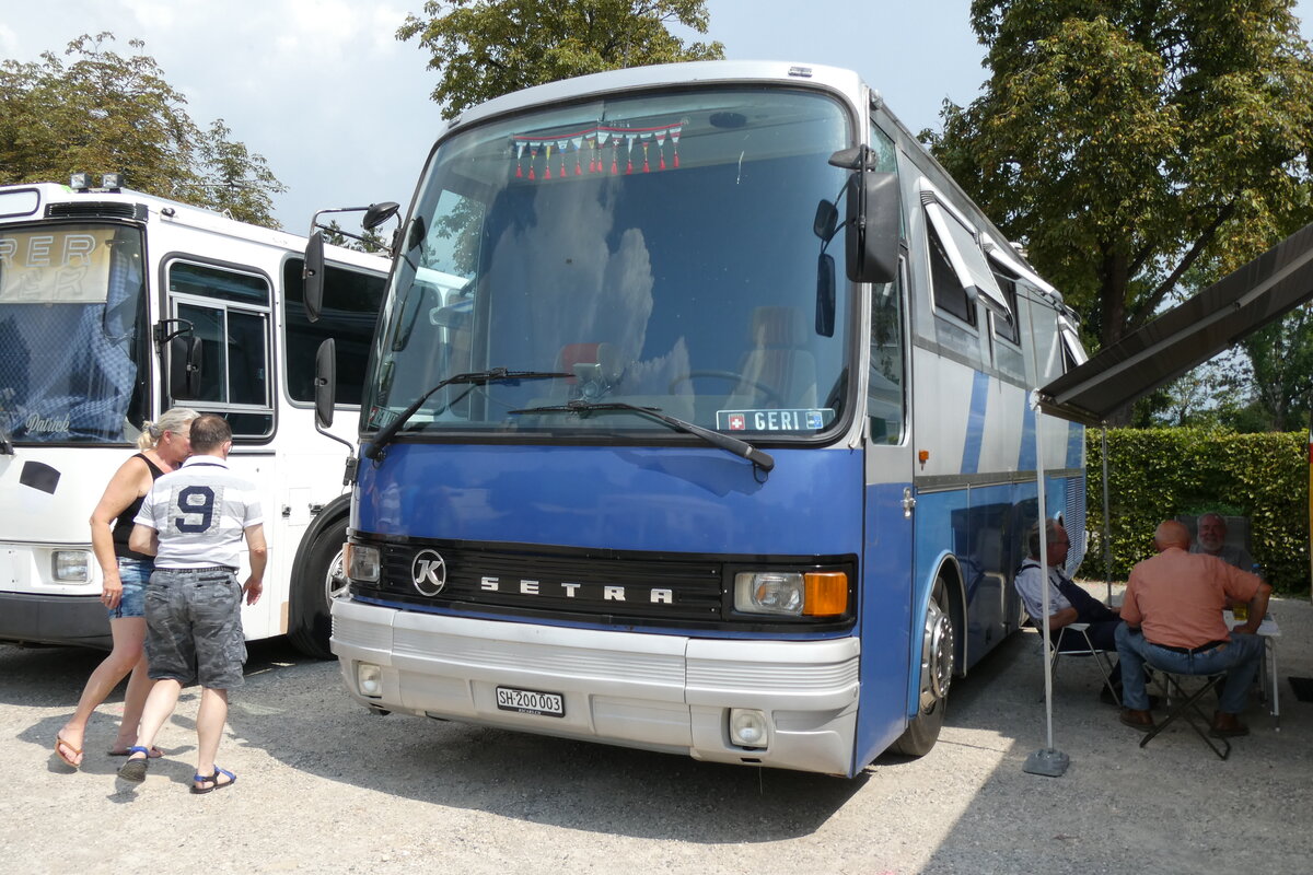 (278'989) - Leutwyler, D�rren�sch - SH 200'003 - Setra (ex Zihlmann, Z�rich) am 16. August 2025 in Solothurn, Baseltor