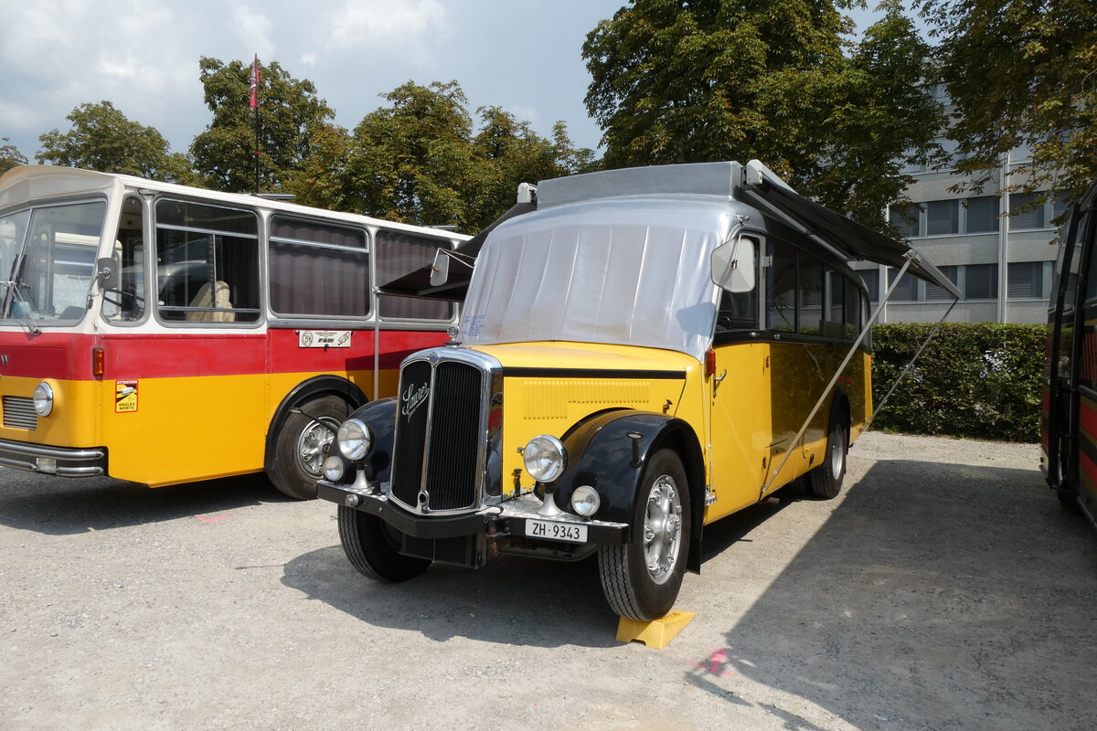 (278'994) - Langenegger A., W�denswil - ZH 9343 - Saurer/Krapf (ex Tscharner, Thusis) am 16. August 2025 in Solothurn, Baseltor