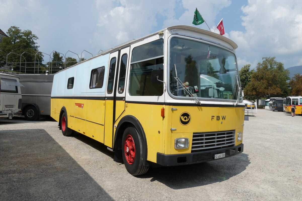 (278'998) - Wucher, Rieden - SG 460'380 - FBW/Hess (ex Sch�r, Ettenhausen; ex Fehlmann, Brittnau; ex Landolt, Langenthal; ex P 24'174) am 16. August 2025 in Solothurn, Baseltor