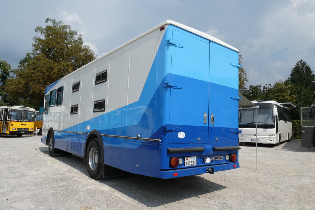 (279'027) - Wegm�ller, Elgg - ZH 33'083 U - FBW/FHS (ex Migros, Bern Nr. 2) am 16. August 2025 in Solothurn, Baseltor