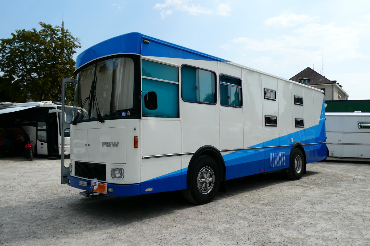 (279'064) - Wegm�ller, Elgg - ZH 33'083 U - FBW/FHS (ex Mogros, Bern Nr. 2) am 16. August 2025 in Solothurn, Baseltor