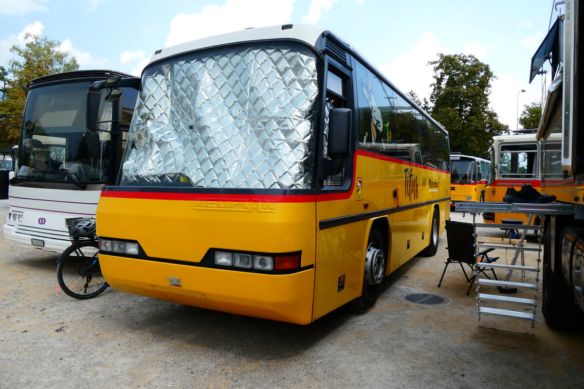 (279'087) - L�thi, Kr�iligen - Nr. 1 - Neoplan (ex Autopostale, Croglio PID 3122) am 16. August 2025 in Solothurn, Baseltor