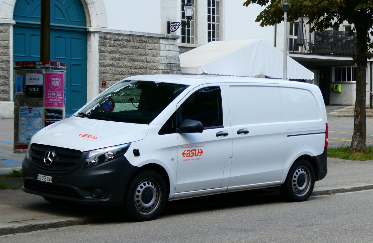 (279'118) - BSU Solothurn - SO 155'949 - Mercedes am 16. August 2025 in Solothurn, Baseltor