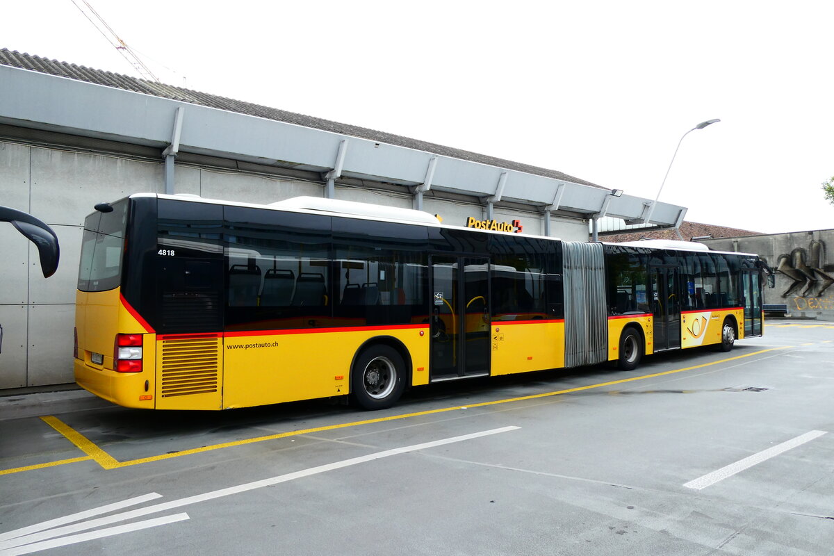 (279'242) - PostAuto Ostschweiz - TG 158'213/PID 4818 - MAN (ex PostAuto Graub�nden; ex PostAuto Ostschweiz SZ 68'458; ex PostAuto Ostschweiz SZ 44'040; ex Kistler, Reichenburg) am 21. August 2025 in Bern, Postautostation