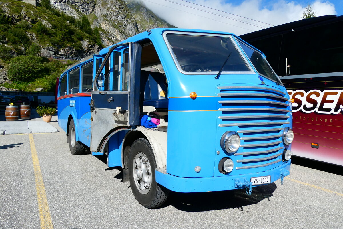 (279'284) - Theytaz, Sion - VS 1300 - Saurer/Mudry am 23. August 2025 in Dixence, Le Chargeur
