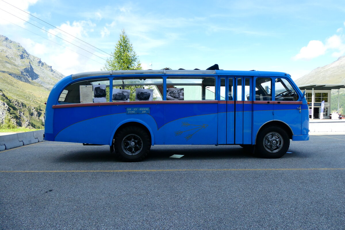 (279'311) - Theytaz, Sion - VS 1300 - Saurer/Mudry am 23. August 2025 in Dixence, Le Chargeur