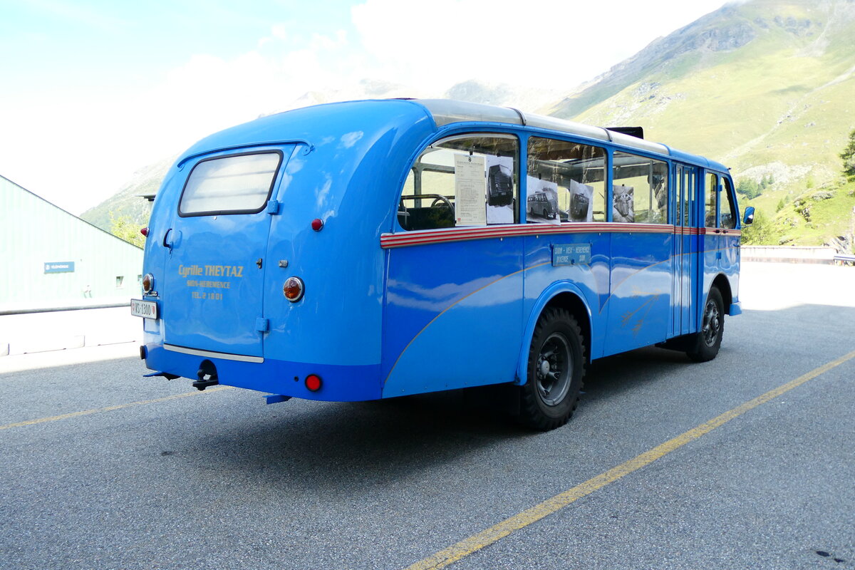 (279'312) - Theytaz, Sion - VS 1300 - Saurer/Mudry am 23. August 2025 in Dixence, Le Chargeur
