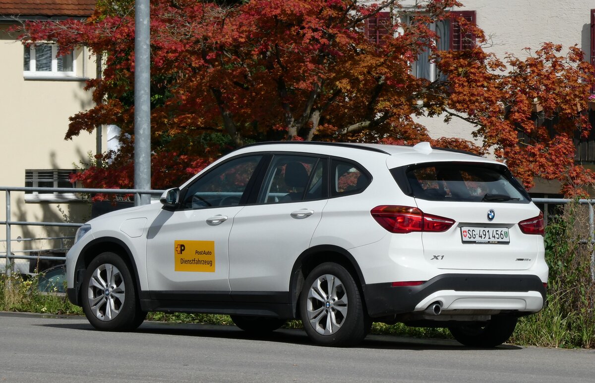 (279'513) - PostAuto Ostschweiz - SG 491'456 - BMW am 29. August 2025 beim Bahnhof Uznach