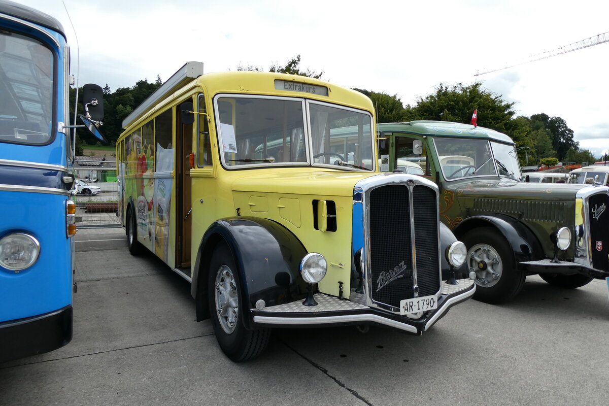 (279'634) - Hugener, Stein - AR 1790 - Berna/Hess (ex Zwicky, Wigoltingen; ex Merk, Amriswil; ex Baub�ro; ex SOO Olten Nr. 9) am 30. August 2025 in Oberkirch, CAMPUS Sursee 