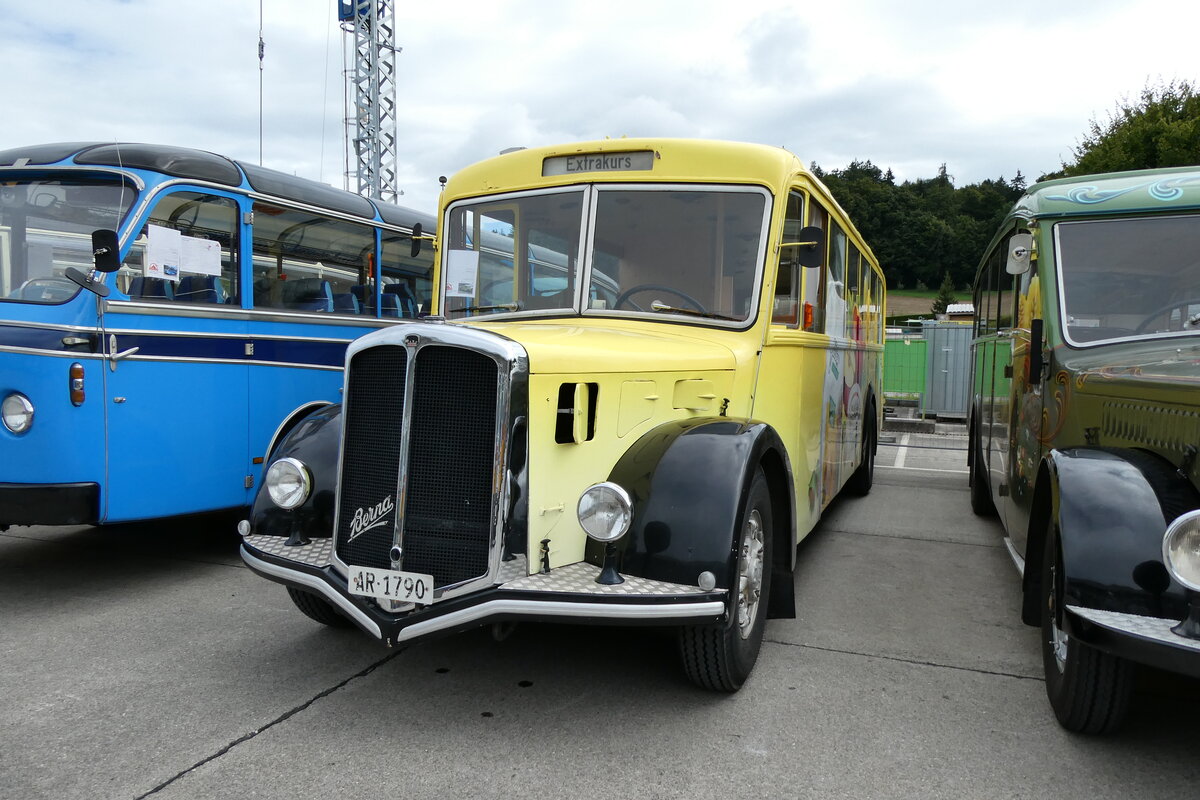 (279'635) - Hugener, Stein - AR 1790 - Berna/Hess (ex Zwicky, Wigoltingen; ex Merk, Amriswil: ex Baub�ro; ex SOO Olten Nr. 9) am 30. August 2025 in Oberkirch, CAMPUS Sursee