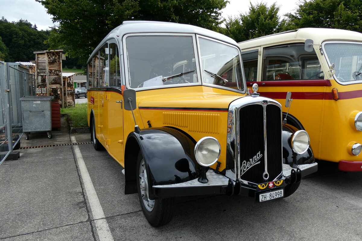 (279'638) - Hurter, M�nchaltdorf - ZH 84'998 - Berna/FHS (ex Volkart, Russikon; ex ASD Aigle; ex P 21'003) am 30. August 2025 in Oberkirch, CAMPUS Sursee