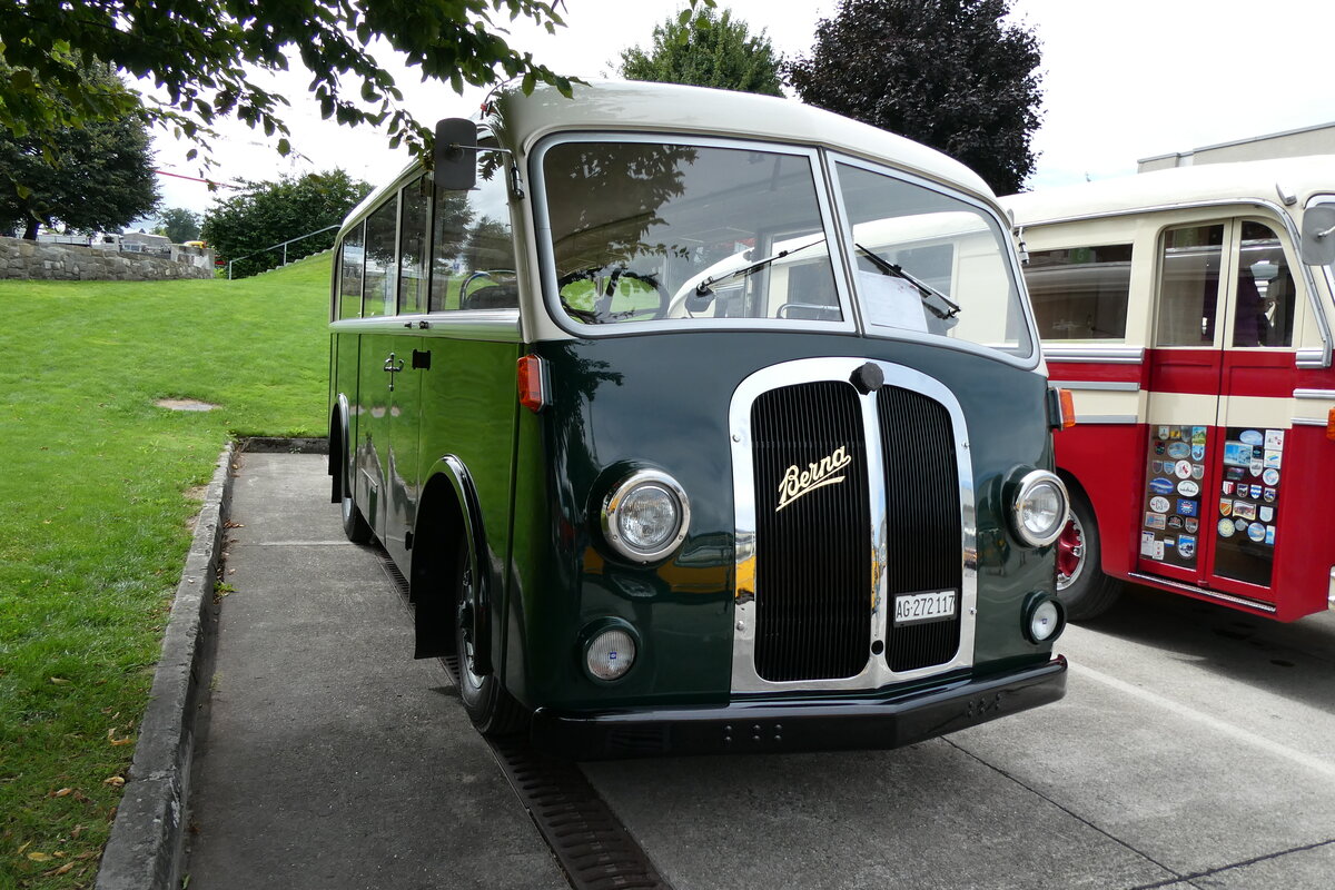 (279'644) - Halter, Oberkulm - AG 272'117 - Berna/R&J (ex M+ 79'502) am 30. August 2025 in Oberkirch, CAMPUS Sursee