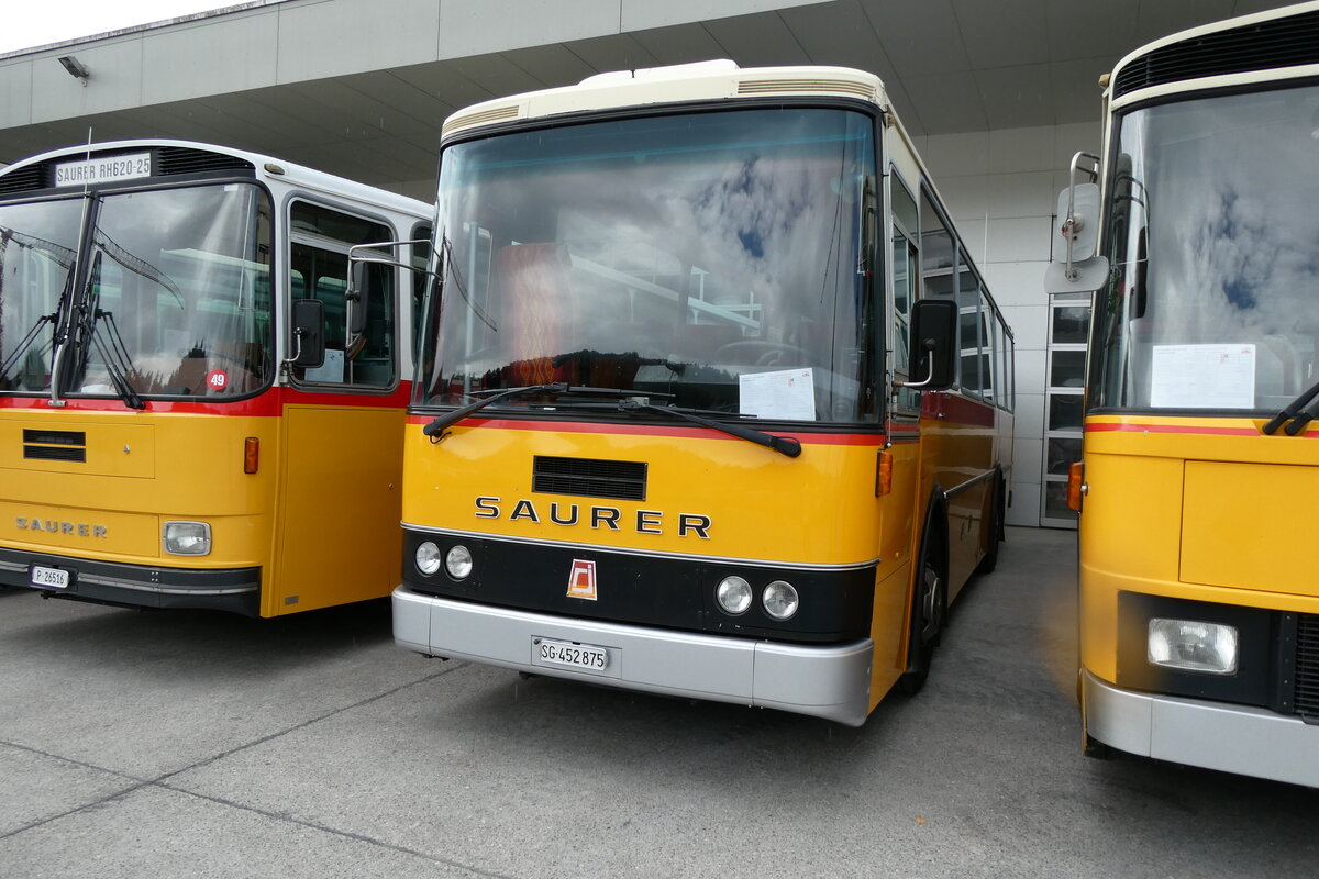 (279'671) - Stolz, Niederb�ren - SG 452'875 - Saurer/R&J (ex Soltermann, Bichwil; ex Ziegler, Pratteln; ex Tanner, Bubendorf; ex Schnider, Sch�pfheim) am 30. August 2025 in Oberkirch, CAMPUS Sursee