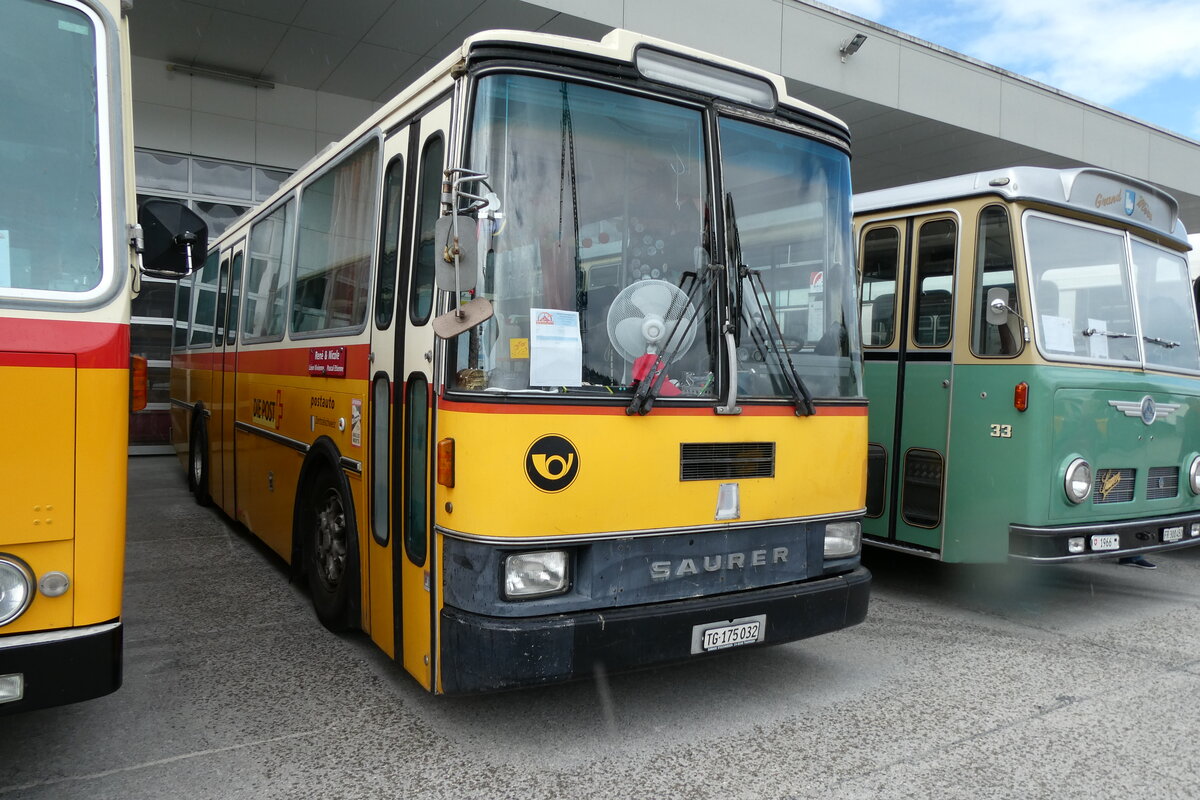 (279'678) - Sch�r, Ettenhausen - TG 175'032 - Saurer/R&J (ex Zimmermann, Kerns; ex Amstein, Willisau) am 30. August 2025 in Oberkirch, CAMPUS Sursee