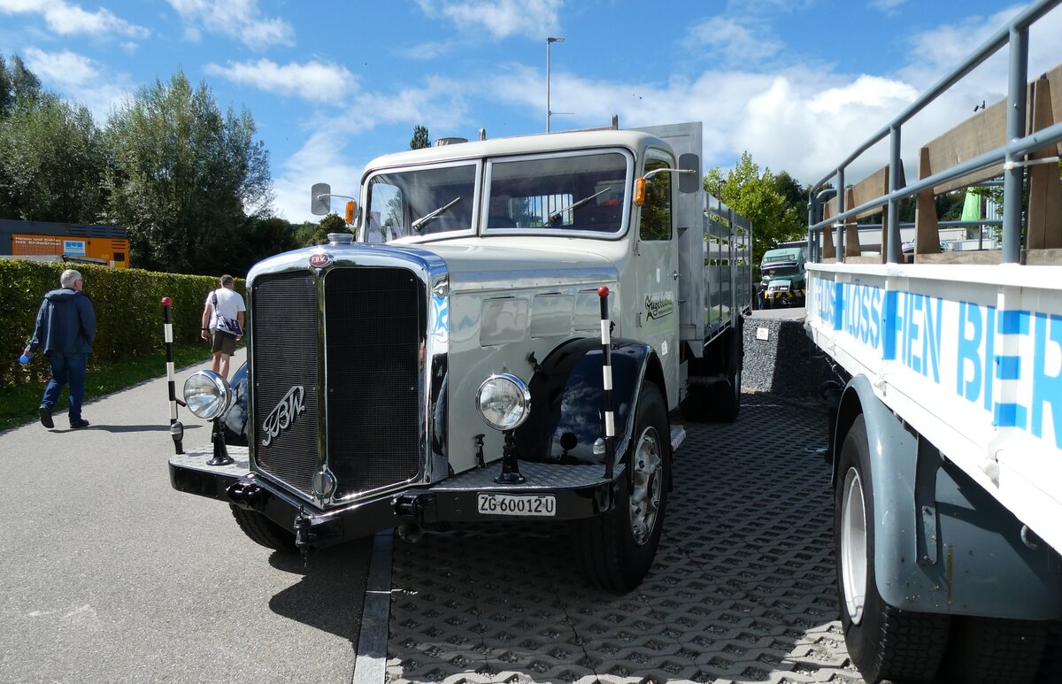 (279'696) - ZVB Zug - Nr. 466/ZG 60'012 U - FBW (ex Nr. 166) am 30. August 2025 in Oberkirch, CAMPUS Sursee