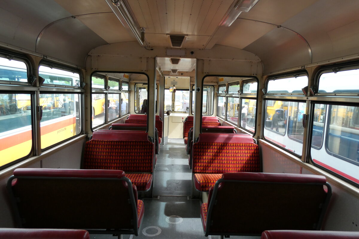 (279'772) - ZVB Zug - Nr. 113/ZG 3380 - Saurer/Saurer (ex Nr. 13) am 30. August 2025 in Oberkirch, CAMPUS Sursee (Innenaufnahme)