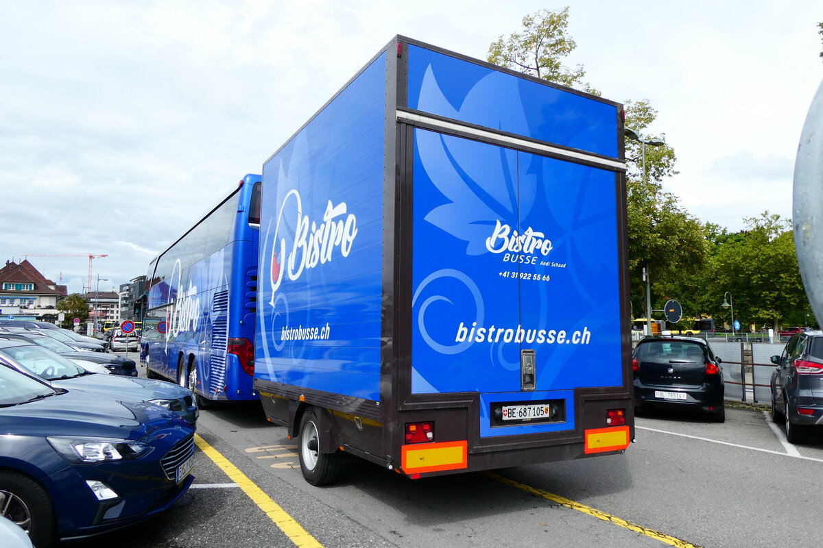 (279'821) - Schaad, Bern - BE 687'105 - ??? Gep�ckanh�nger am 1. September 2025 in Thun, CarTerminal