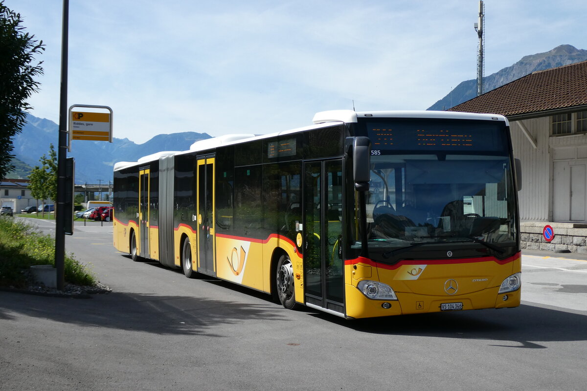 (279'971) - Buchard, Leytron - VS 104'346/PID 11'585 - Mercedes am 6. September 2025 beim Bahnhof Riddes