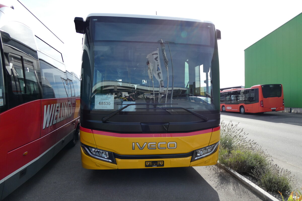 (280'008) - Gaudenz, Andeer - PID 12'359 - Iveco am 6. September 2025 in Kerzers, Interbus