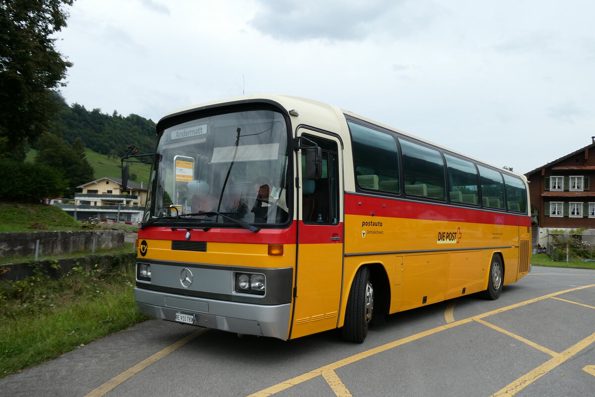 (280'052) - Buzzi, Bern - BE 910'789 - Mercedes (ex Mattli, Wassen/PID 2295) am 8. September 2025 in Ennetmoos, St. Jakob