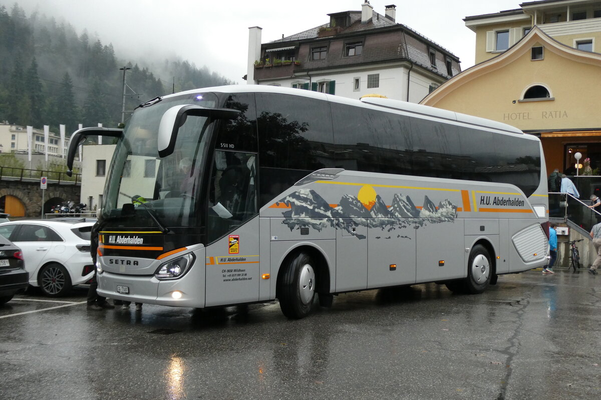 (280'087) - Abderhalden, Wildhaus - SG 77'497 - Setra am 9. September 2025 in Ilanz, Hotel R�tia