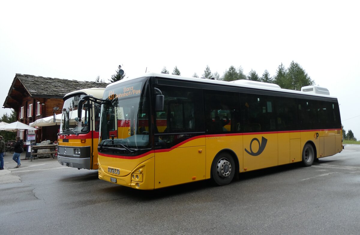 (280'157) - PostAuto Graub�nden - GR 102'306/PID 12'012 - Iveco (ex Nr. 6) am 9. September 2025 in Vals Zervreila