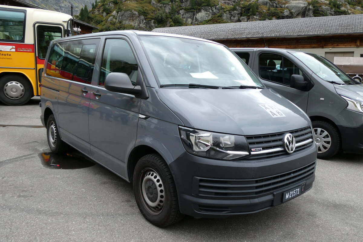 (280'279) - Schweizer Armee - M+21'571 - VW am 10. September 2025 in Susten, Steingletscher