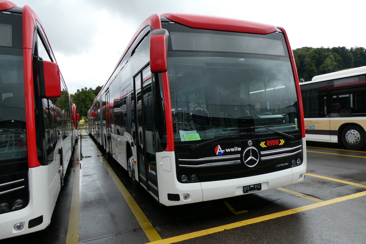 (280'772) - RVBW Wettingen - (145'902) - eMercedes am 27. September 2025 in Winterthur, Daimler Buses