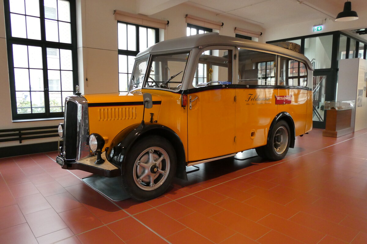 (280'888) - Feldmann, Bilten - Saurer/Saurer (ex Rieser, H�tten; ex Privat im Sihltal; ex Lienert, Einsiedeln; ex Steiner, Meikirch) am 2. Oktober 2025 in Safenwil, Emil Frey Classics