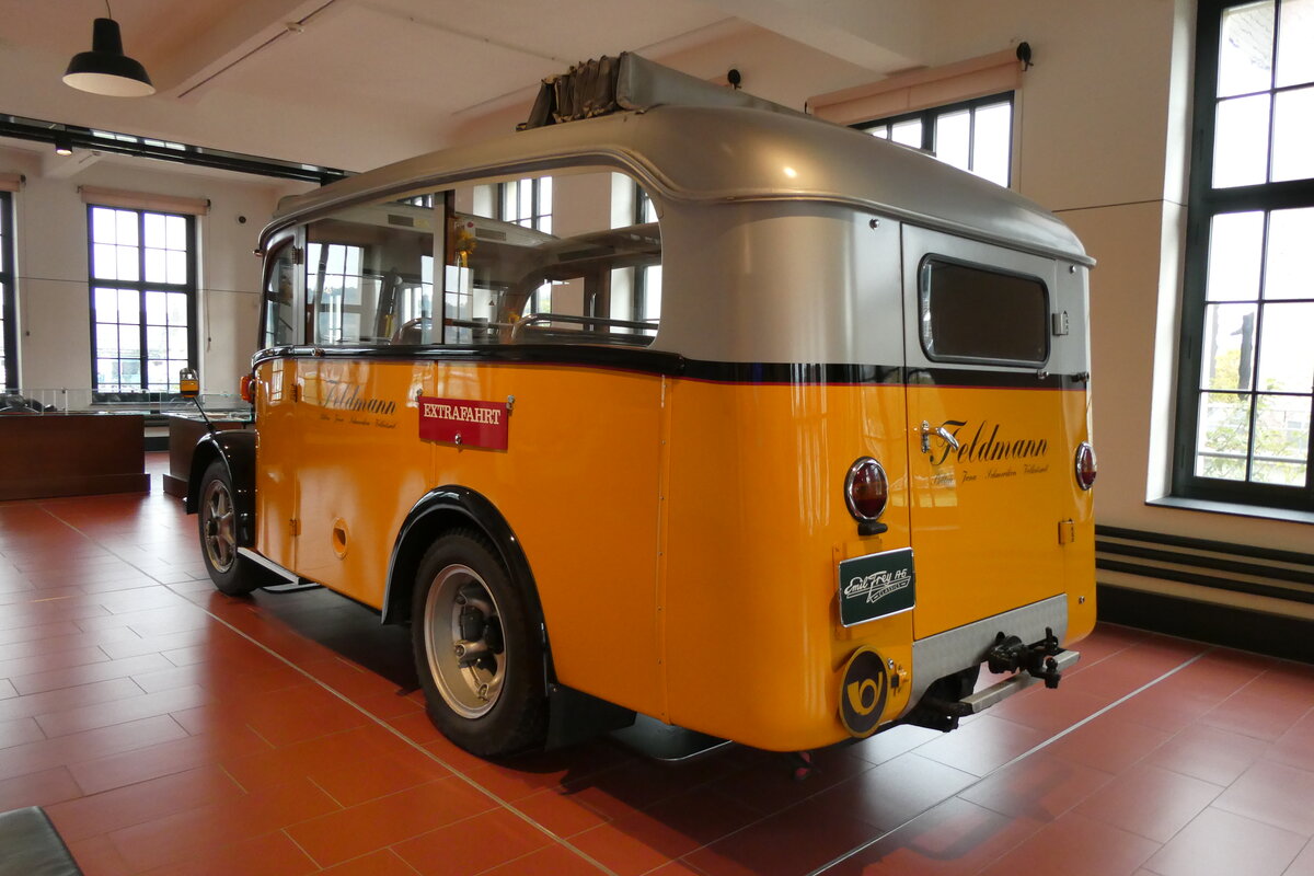 (280'892) - Feldmann, Bilten - Saurer/Saurer (ex Rieser, H�tten; ex Privat im Sihltal; ex Lienert, Einsiedeln; ex Steiner, Meikirch) am 2. Oktober 2025 in Safenwil, Emil Frey Classics