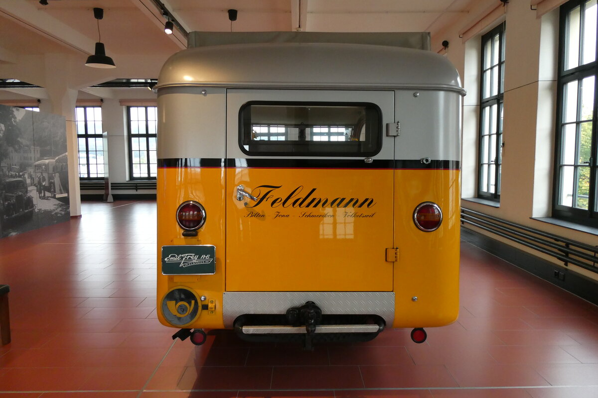 (280'895) - Feldmann, Bilten - Saurer/Saurer (ex Rieser, H�tten; ex Privat im Sihltal; ex Lienert, Einsiedeln; ex Steiner, Meikirch) am 2. Oktober 2025 in Safenwil, Emil Frey Classics