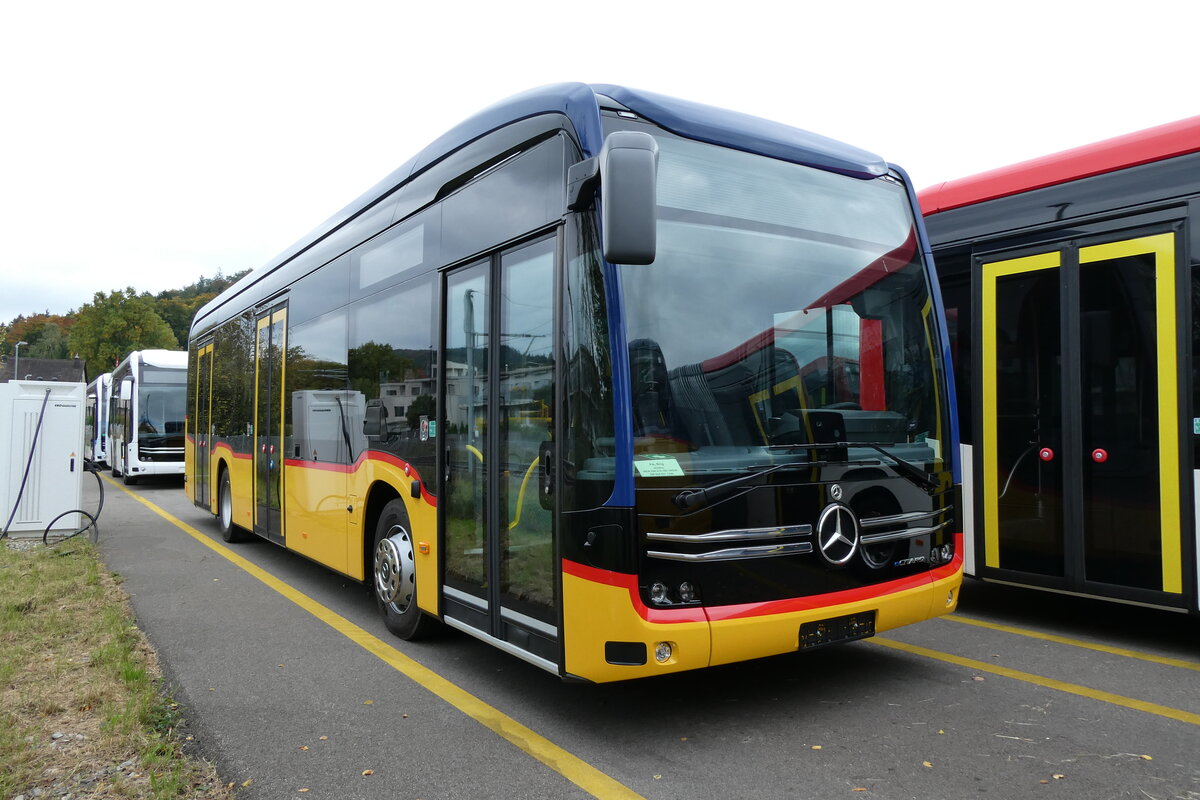 (281'162) - PostAuto Wallis - (146'520) - eMercedes am 10. Oktober 2025 in Winterthur, Daimler Buses