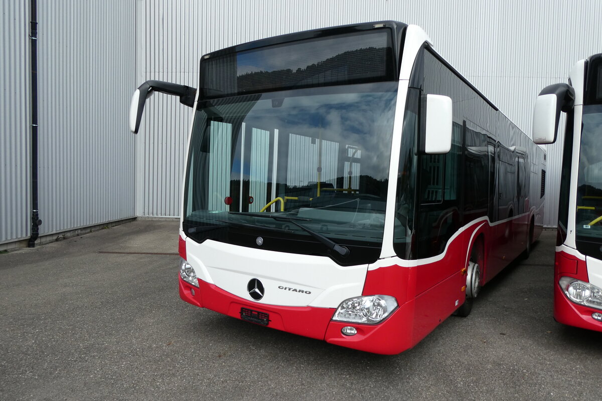 (281'187) - PostAuto Ostschweiz - PID 12'414 - Mercedes (ex PostAuto Bern; ex Wiener Linien, A-Wien Nr. 8154) am 10. Oktober 2025 in Winterthur, Daimler Buses