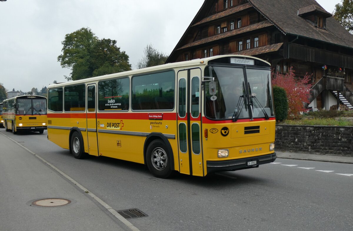 (281'397) - Rupp, Zumikon - ZH 89'802 - Saurer/T�scher (ex Eyer, Gamsen; ex P 24'401) am 12. Oktober 2025 in Hellb�hl, Luzernstrasse