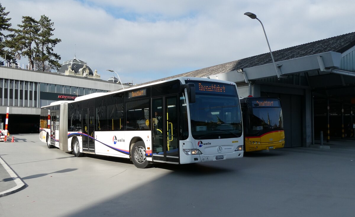 (281'661) - PostAuto Nordschweiz - Nr. 23/AG 419'620/PID 5541 - Mercedes (ex Inderm�hle, Rekingen Nr. 151; ex Twerenbold, Baden Nr. 23) am 18. Oktober 2025 in Bern, Postautostation