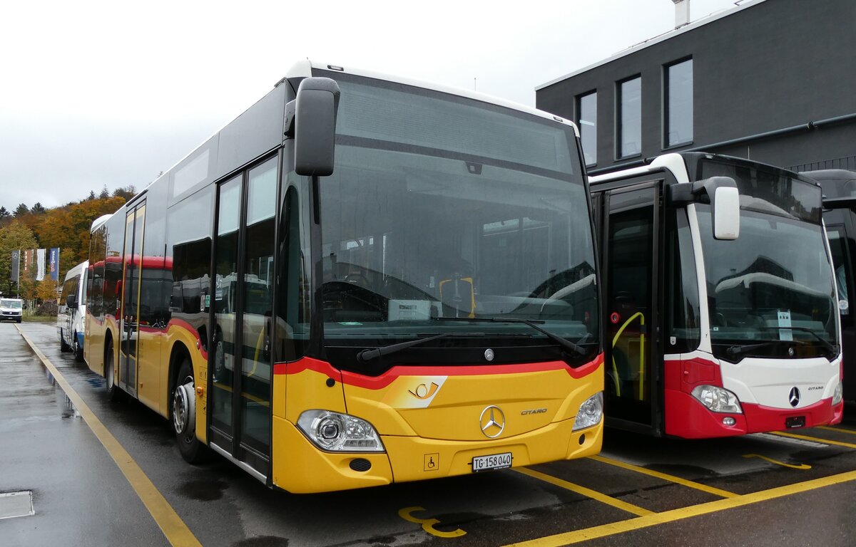 (281'817) - PostAuto Ostschweiz - TG 158'040/PID 11'234 - Mercedes am 25. Oktober 2025 in Winterthur, Daimler Buses
