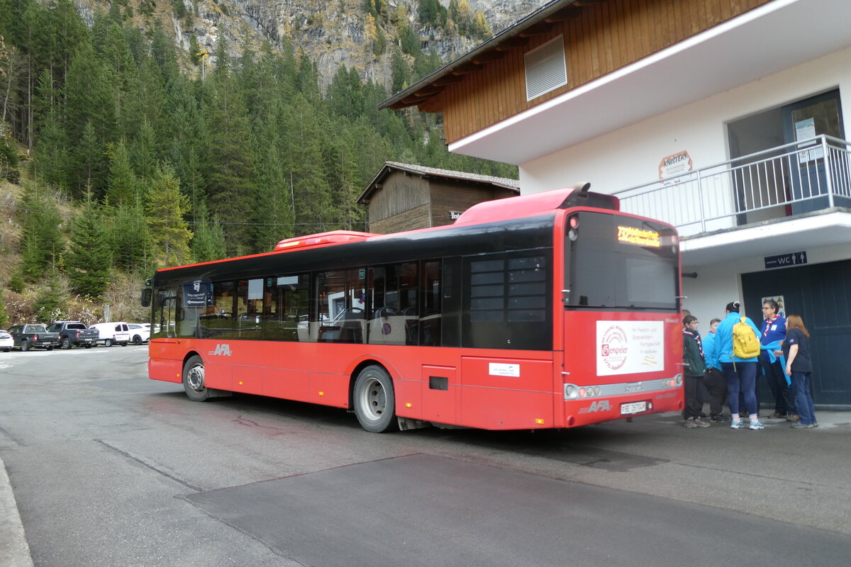 (281'922) - AFA Adelboden - Nr. 91/BE 26'704 - Solaris am 31. Oktober 2025 in Adelboden, Unter dem Birg