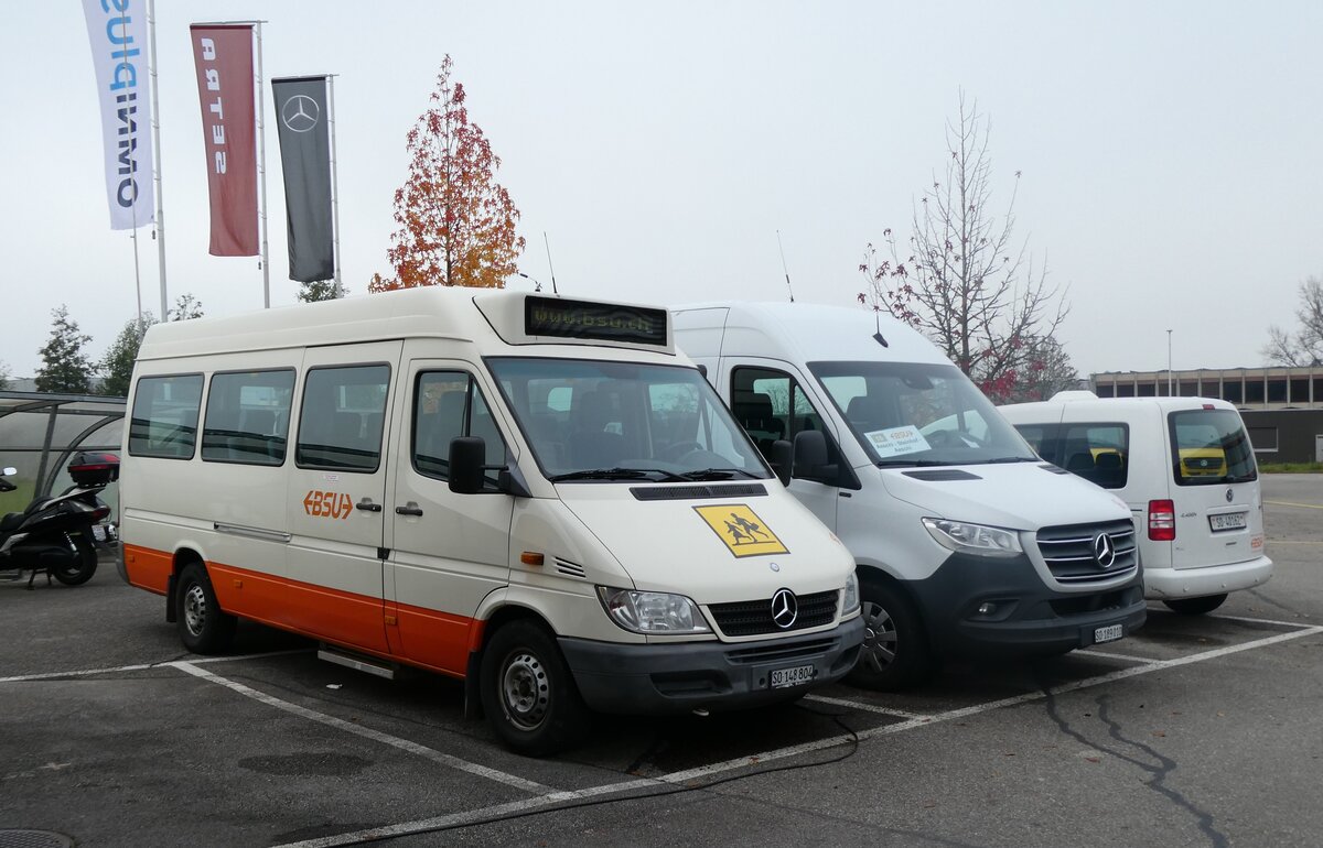 (282'206) - BSU Solothurn - Nr. 4/SO 148'804 - Mercedes am 8. November 2025 in Zuchwil, Garage