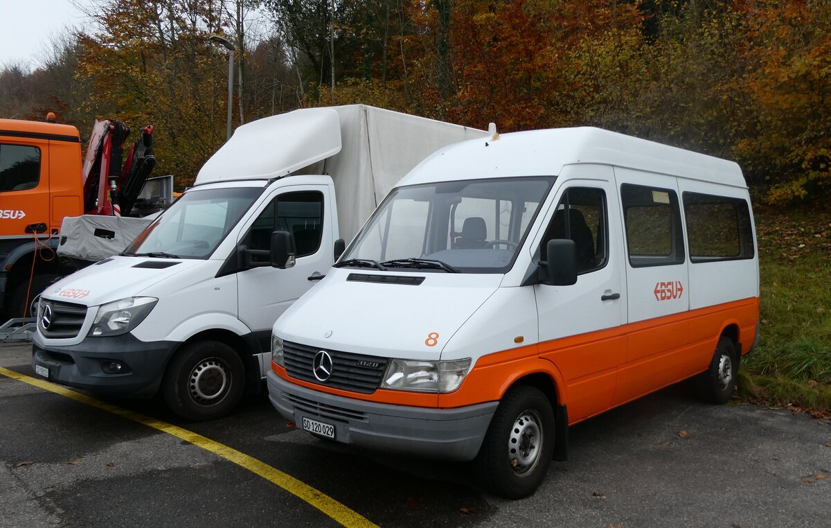 (282'215) - BSU Solothurn - Nr. 8/SO 120'029 - Mercedes am 8. November 2025 in Zuchwil, Garage