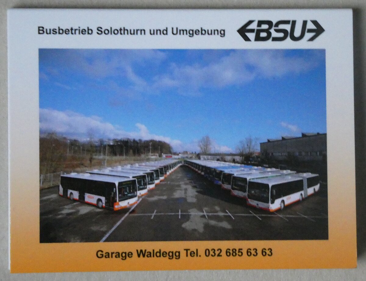 (282'237) - BSU-Notizbl�ckli am 9. November 2025 in Thun