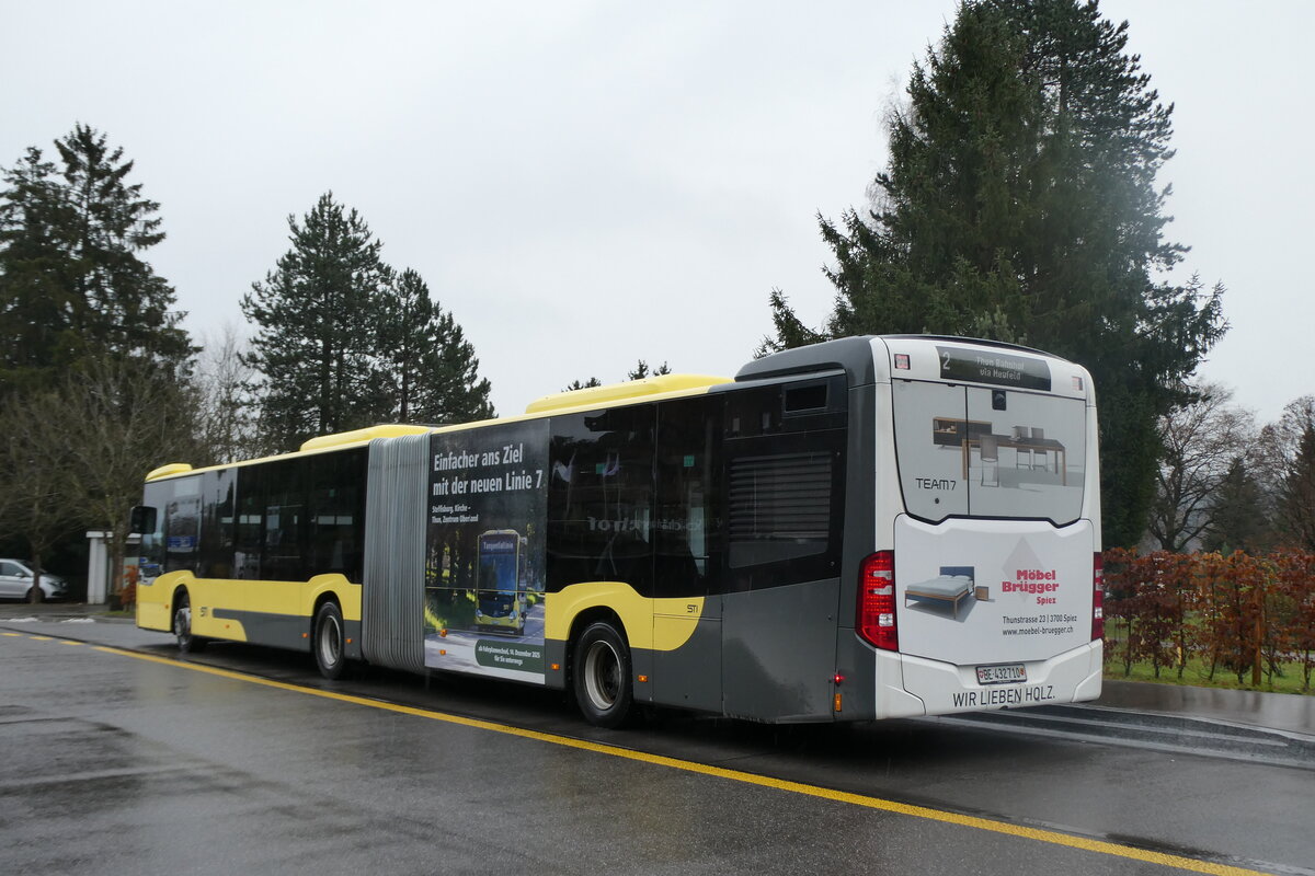 (282'590) - STI Thun - Nr. 710/BE 432'710 - Mercedes am 26. November 2025 in Thun, Schorenfriedhof
