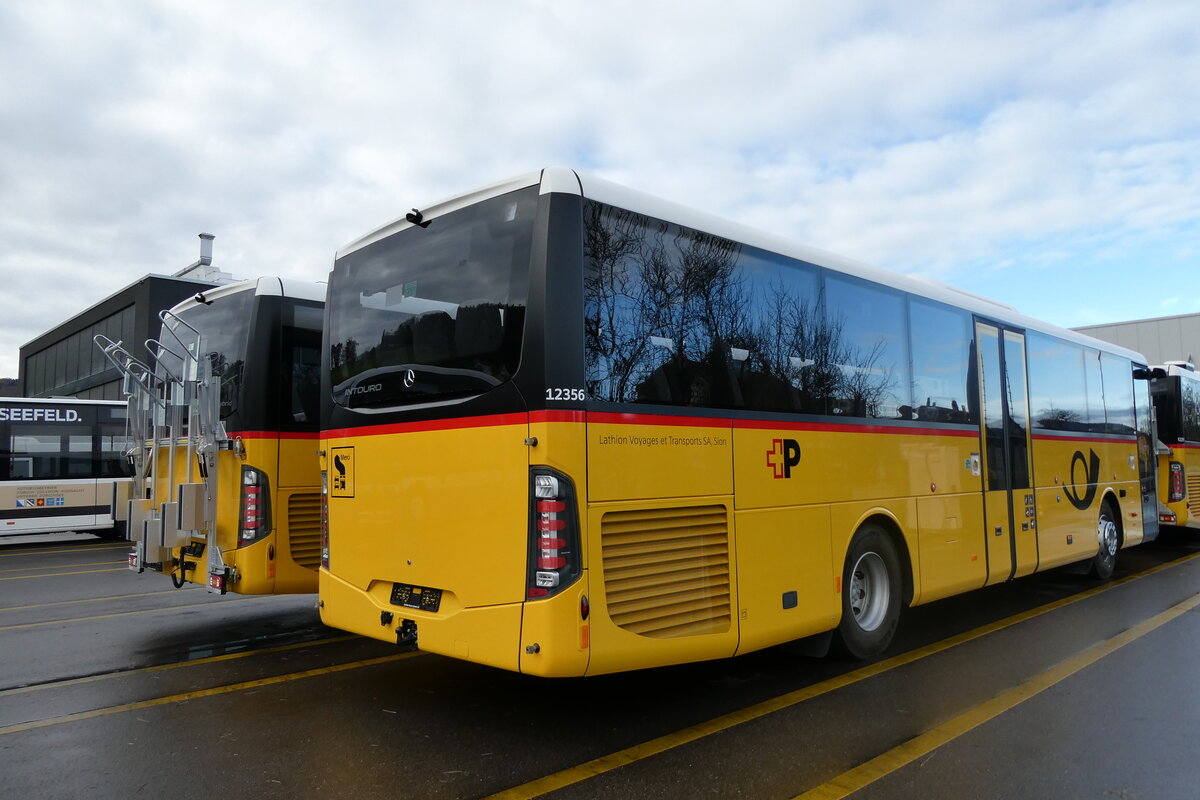 (282'633) - Lathion, Sion - PID 12'356 - Mercedes am 29. November 2025 in Winterthur, Daimler Buses