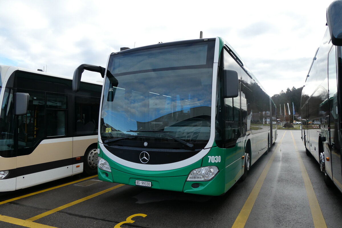 (282'639) - BVB Basel - Nr. 7030/BS 99'330 - Mercedes am 29. November 2025 in Winterthur, Daimler Buses