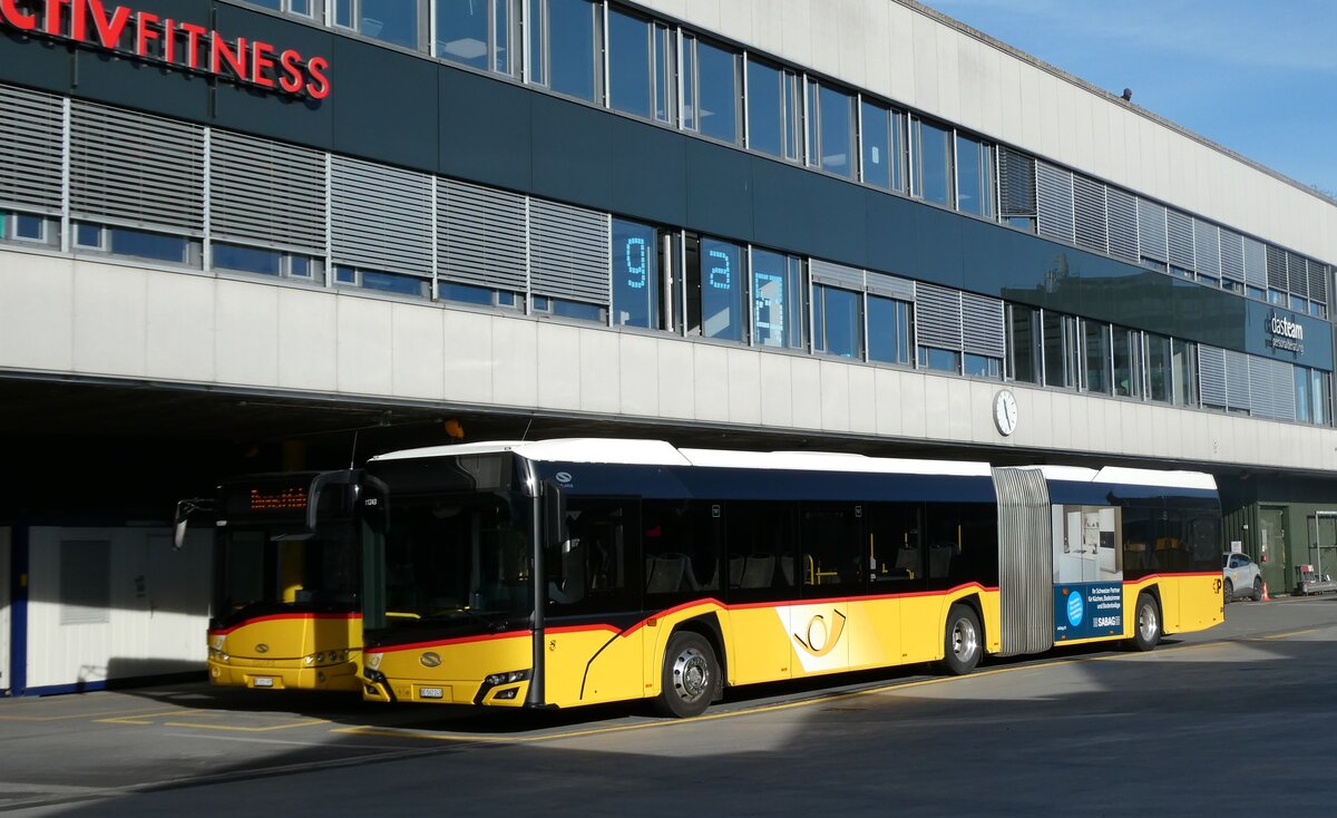 (282'697) - PostAuto Bern - Nr. 11'243/BE 562'243/PID 11'243 - Solaris am 2. Dezember 2025 in Bern, Postautostation