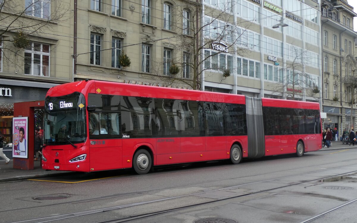 (282'887) - Bernmobil, Bern - Nr. 249/BE 881'249 - eIrizar am 6. Dezember 2025 beim Bahnhof Bern