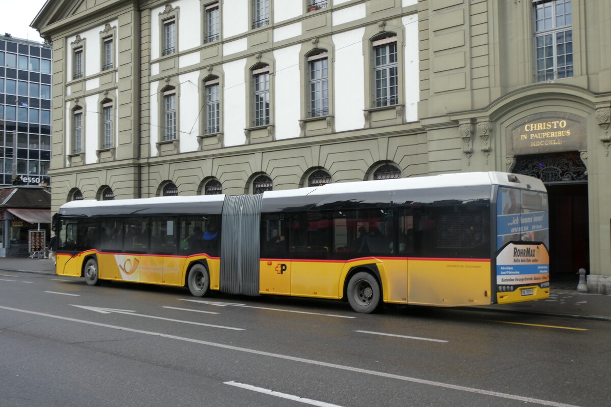 (282'889) - Steiner, Ortschwaben - Nr. 26/BE 79'379/PID 11'679 - Solaris am 6. Dezember 2025 beim Bahnhof Bern