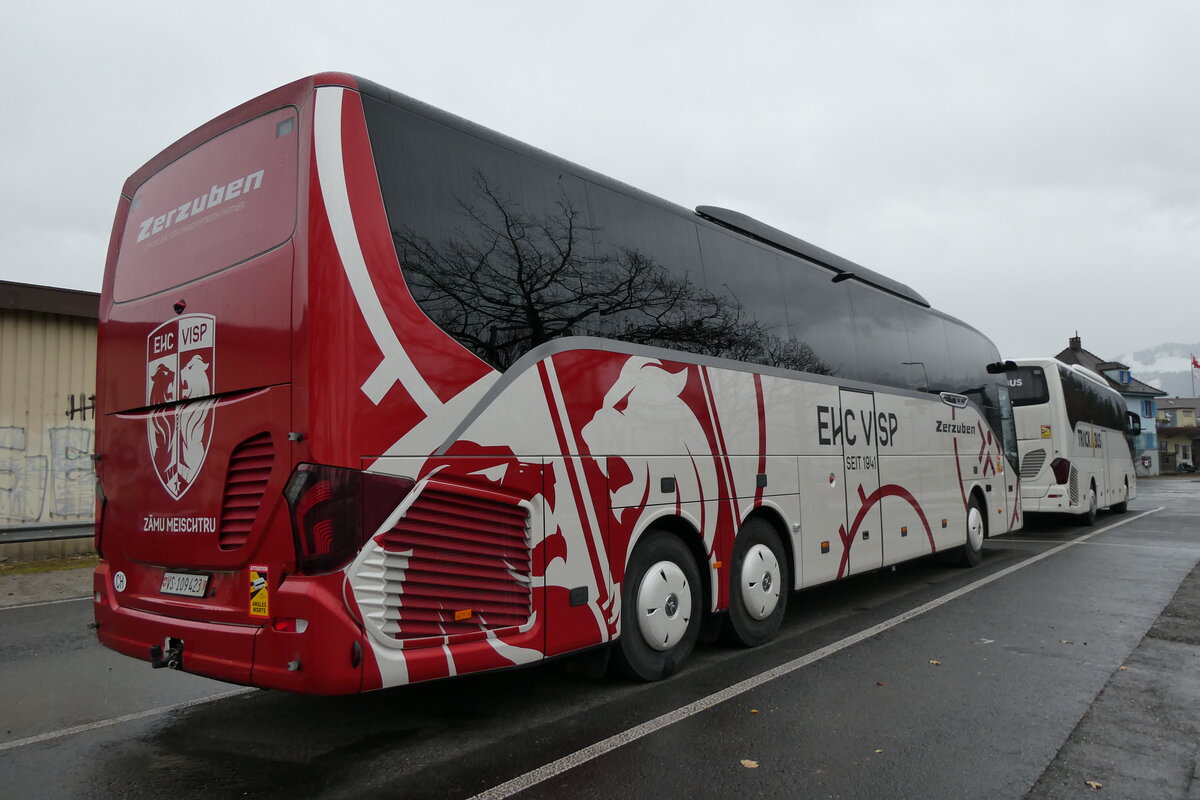 (282'907) - Zerzuben, Visp-Eyholz - Nr. 1/VS 109'423 - Setra am 7. Dezember 2025 in Thun, Seestrasse