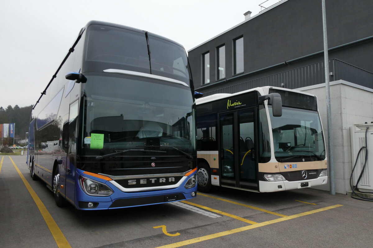 (283'081) - Ramsauer, Herisau - (135'151) - Setra am 12. Dezember 2025 in Winterthur, Daimler Buses
